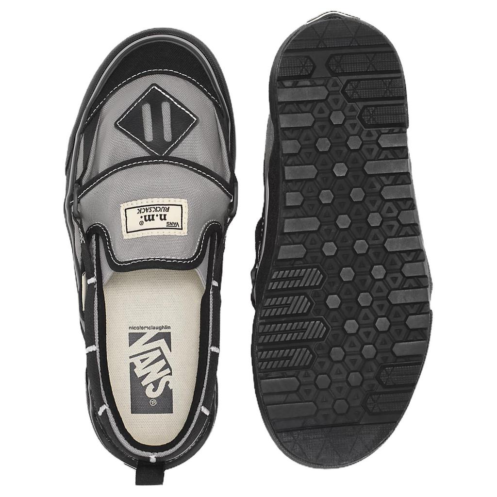 Nicole McLaughlin X Vans Rucksack Slip-On Grey Black Unisex Sneakers VN000S99N43