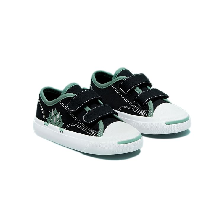 Converse Кеды Jack Purcell Canvas Low Top Walker Обувь для малышей Черный 771529C