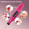 Электрический набор для шлифовки ногтей Машинка для сверления ногтей Шлифовальное оборудование Фреза для маникюра педикюра Мощная полировка шлифовка