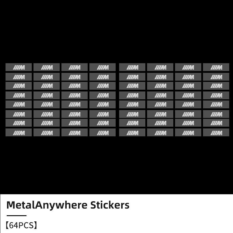 2025 Hot 3D Car Logo Stickers Metal Letter Car Stickers Interior Decoration For BMW E46 E90 E60 F10 E39 F30 E36 F20 E87 E90 E70