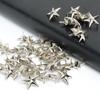 Nailhead Quality for Hat,Bag,Clothes Releasable Garment Supplies Star Rivets DIY Studs Sewing Decor