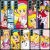 Чехол для телефона в стиле аниме Candy Candy 90-х для Samsung A15 A25 A35 A55 Galaxy A70S A50S A30S A30 A40 A71 A51 A41 A31 A21 A11 A01 A20S A10S