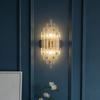 Modern Minimalist Crystal Wall Lamp Kitchen Dining Table Bedroom Bedside LED Lamp Indoor Hotel Luxurious Decorative Wall Lamp