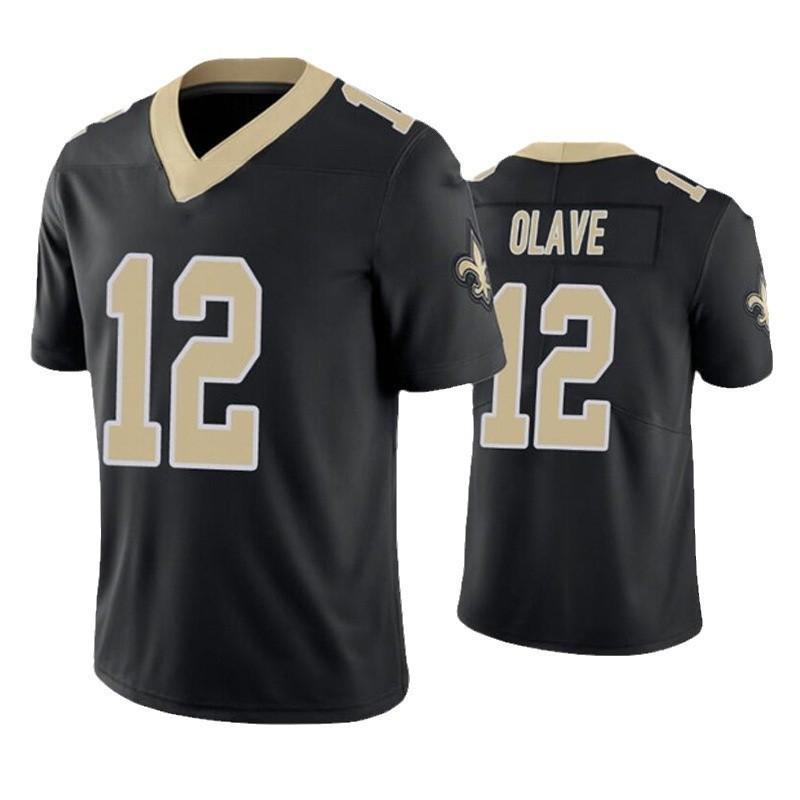 NFL Embroidered Football Jersey - Kamara 41 Hill 7 Olave 12 Multiple Sizes