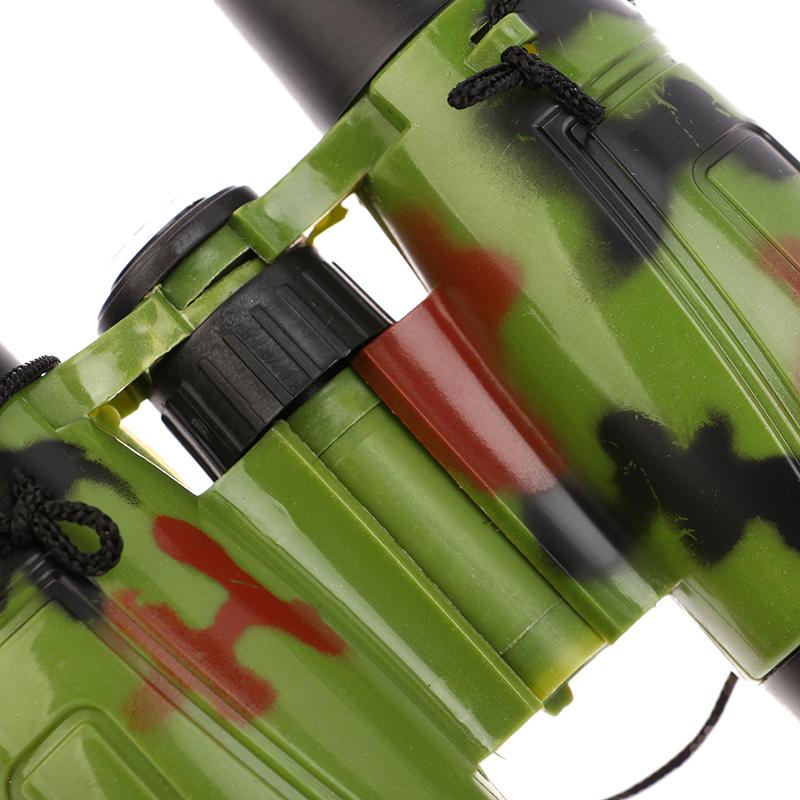 Camo Color Binoculars Children Outdoor Telescope Simulation Outdoor Hunting Camping Field Survival Game Telescope Toys
