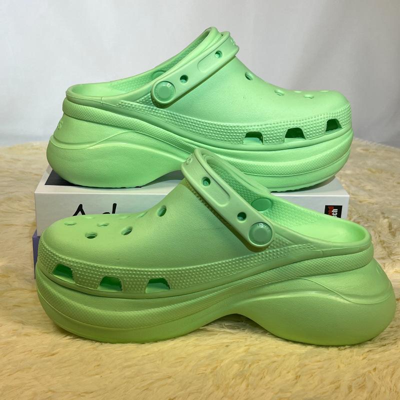 Сандалии на платформе, женские летние сабо на толстой подошве из ЭВА, садовые туфли, женские удобные нескользящие пляжные сандалии