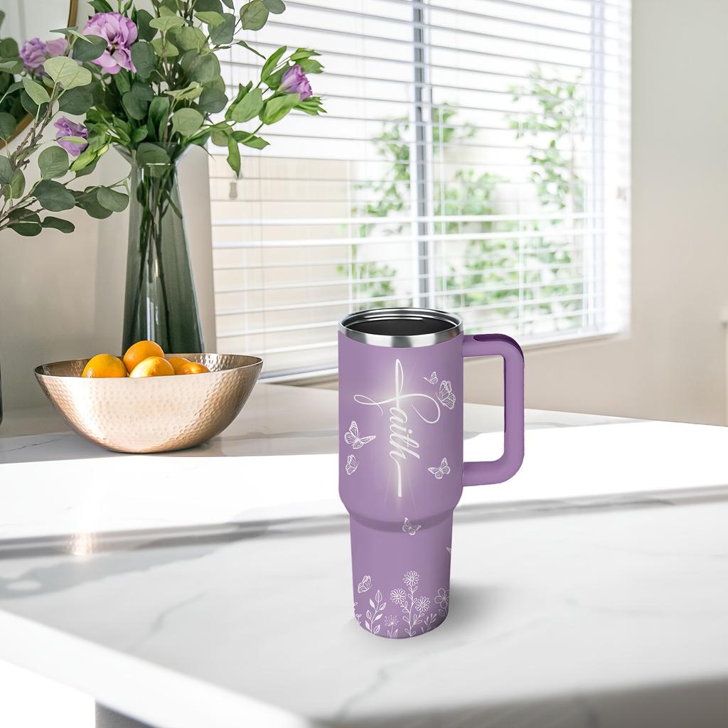 1pc Christian Tumbler 40 Oz, Christian Gifts for Women, Christian Gifts, Religious Gifts for Women, Christian Gifts for Faith,