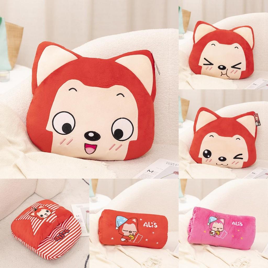 Ali Fox The Plush Pillow Hand Warmer Slippers Cartoon Toy Doll Decoration Gift