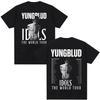 Yungblud IDOLS Мировой Тур 2026 Футболка Мужская Женская Хип-Хоп Короткий Рукав Футболки Повседневная Хлопок Оверсайз Футболка Уличная Одежда