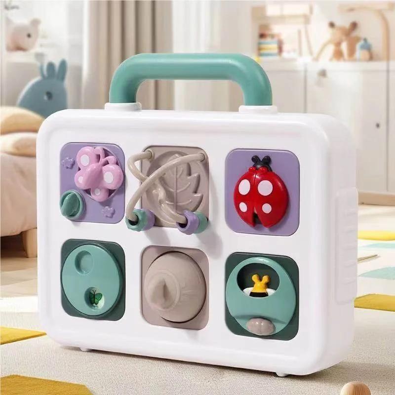 Многофункциональная сенсорная развивающая доска Игрушка для развития мелкой моторики Непоседа Игрушки Дорожная игрушка Развивающая доска для детей Малыш