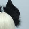 Fauxs Furry Cats Ear Headbands Animes Fauxs Furs Bat Ear Headbands Halloween Cosplays Costume Animal Furry Ears Hair Hoop