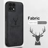 For Xiaomi 14T Pro Luxury Cloth Leather Deer Head Pattern Case For Xiaomi 14T Pro 13T 12T 11T Pro Shockproof Soft Back Shell Cover