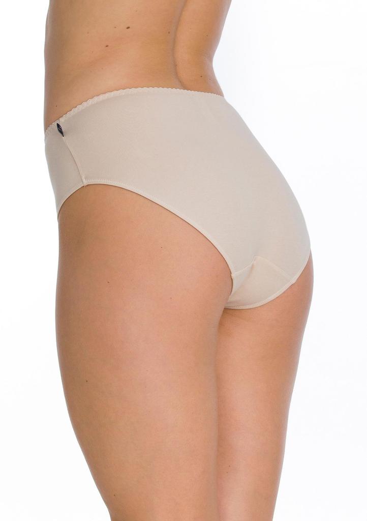 Wyższe gładkie figi damskie (2 pack) LPC 110