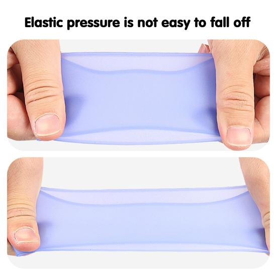 Soccer Shoe Lace Bands Silicone Lace Cover Youth Lace Band Elastic Soccer Cleat Lace Protector for Football Training