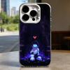 Game U-Undertale-es Case for iPhone17 16 15 14 13 12 11 Pro Max Plus Air 16E X XR XS Max Hard Shockproof Bumper Cover