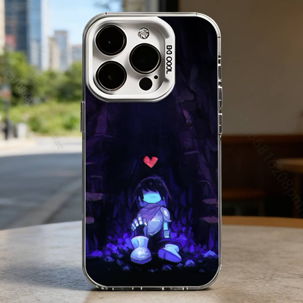 Game U-Undertale-es Case for iPhone17 16 15 14 13 12 11 Pro Max Plus Air 16E X XR XS Max Hard Shockproof Bumper Cover