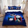Nightmare Before Christmas Print 3Pcs Bedding Setduvet Cover With 2 Bedropillowcase Home Birthday Gift
