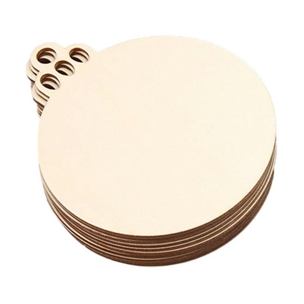 Круглое деревянное украшение ручной работы с годичными кольцами – DIY праздничное украшение и бирка для вечеринки