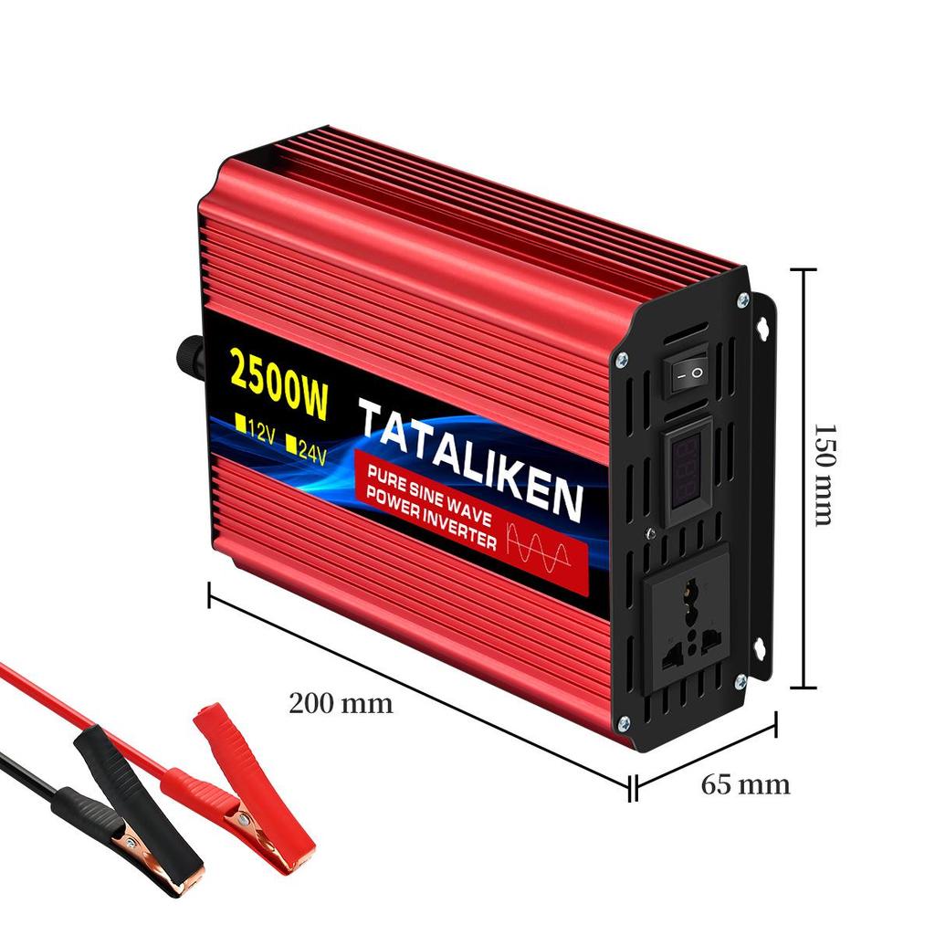 Pure Sine Wave Inverter 1600W-10000W, 12V/24V to 110V/220V