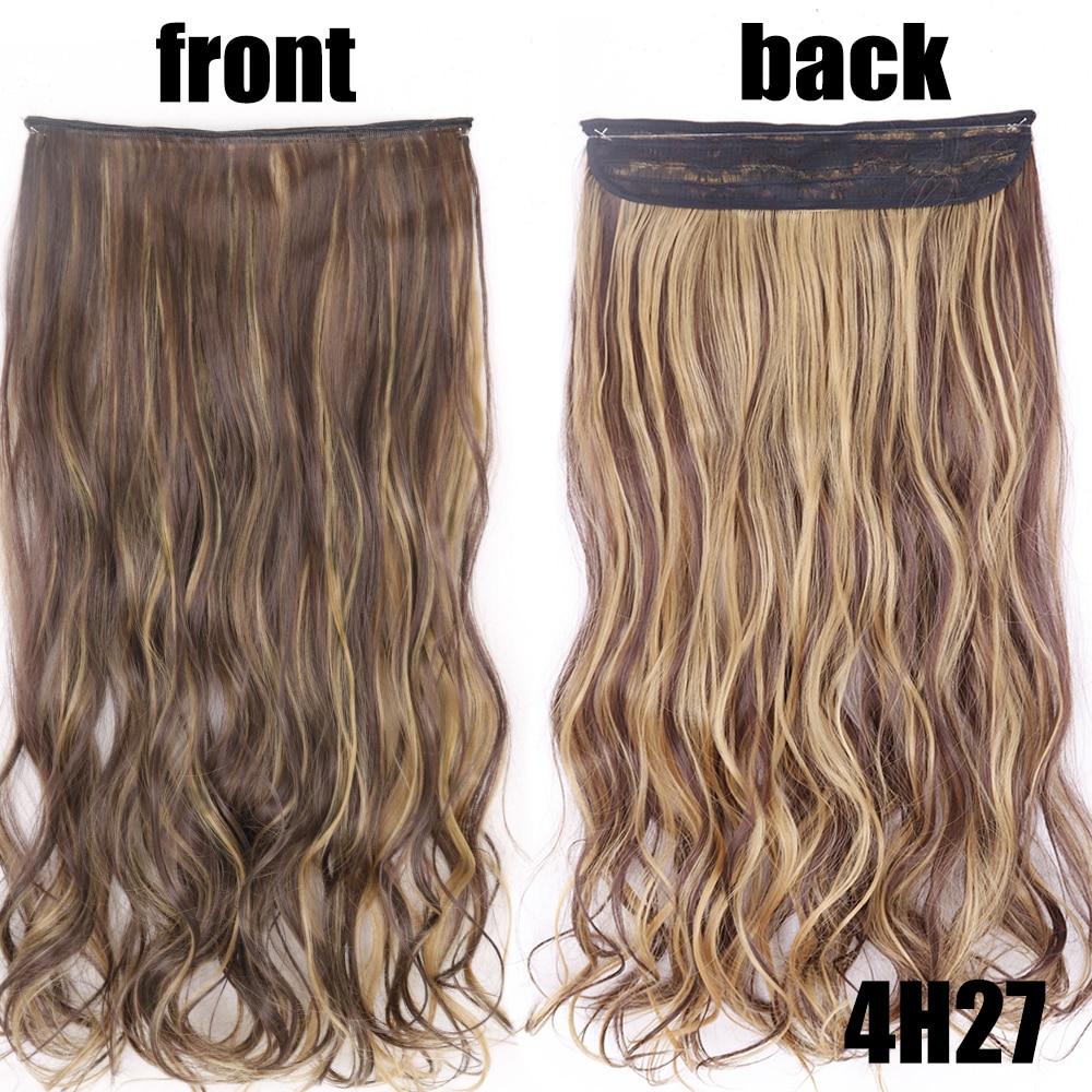 XINRAN 22-дюймовые модные женские волосы для наращивания, устойчивые к высоким температурам, синтетические волны, длинные волосы без клипс, невидимый парик для лески