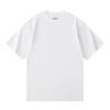 40 Cool Feeling Anti-wrinkle Three-pin Solid Color Base Short-sleeved T-shirt for Men and Women