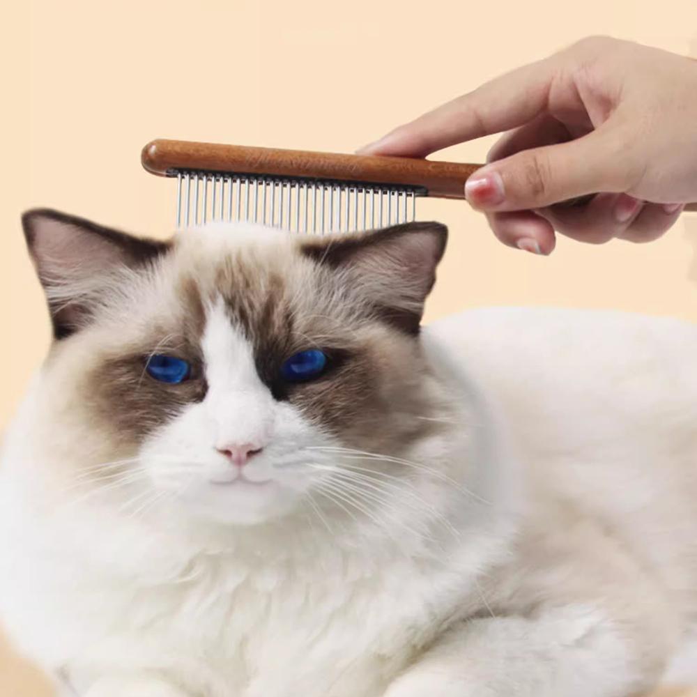 Cat Comb Cat Comb Brush Long Hair Cat Needle Comb Open Knots To Remove Floating Hair Accessories Pet Row Comb