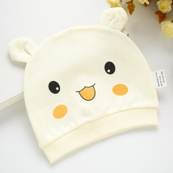 Unisex Baby Hat Newborn Toddler Beanie Cute Smile Face Rabbit Design Cotton Cap Warm