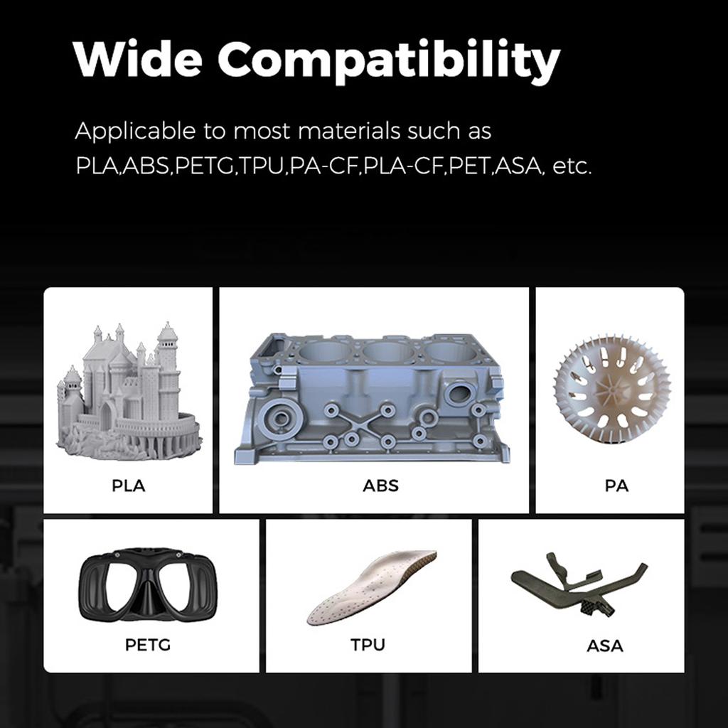 Creality K2 Plus Платформа для печати 3D-принтера из эпоксидной смолы W Отличное сцепление Высокая плоскостность Износостойкость 370*370 мм