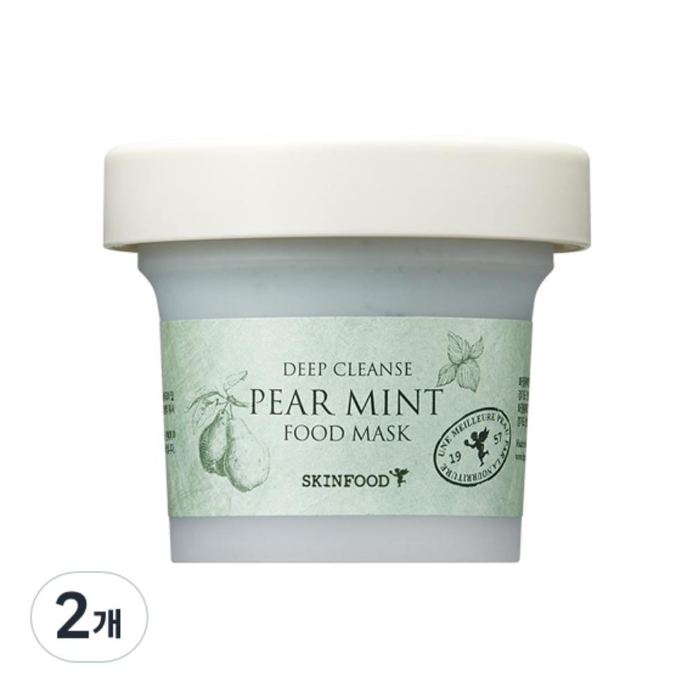 Skinfood Fairmint Food Mask 120 г, 1 упаковка, 2 шт.