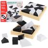 3D Hidden Blocks Puzzle Tangram Logic Board Game