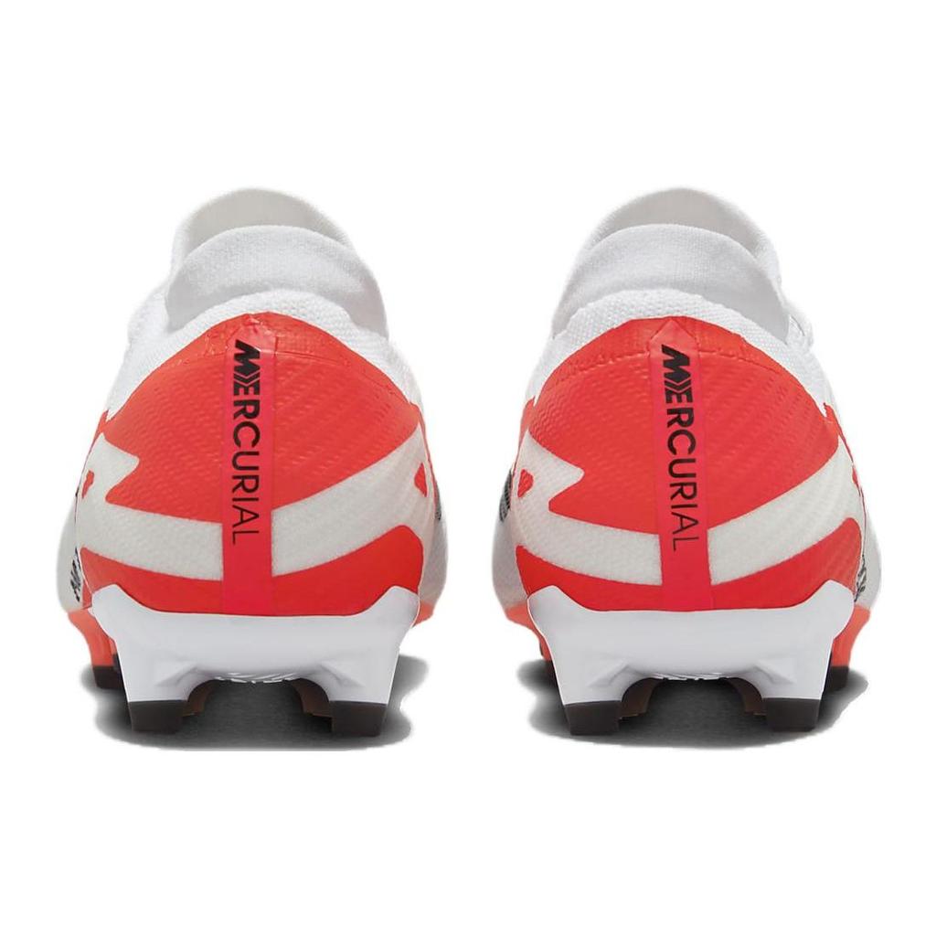 Nike Zoom Mercurial Vapor 15 Pro AG Ready Pack Unisex Sneakers White Bright-Crimson Black DJ5604-600