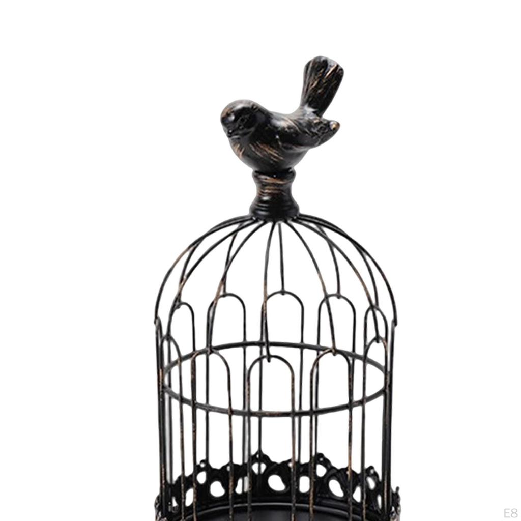 Украшение свечей Кованая клетка Чайный светильник Фонарики Старинный свадебный домашний стол