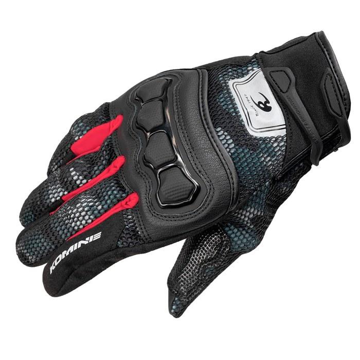 Komine GK-2153 Protect 3D Mesh Gloves Black L