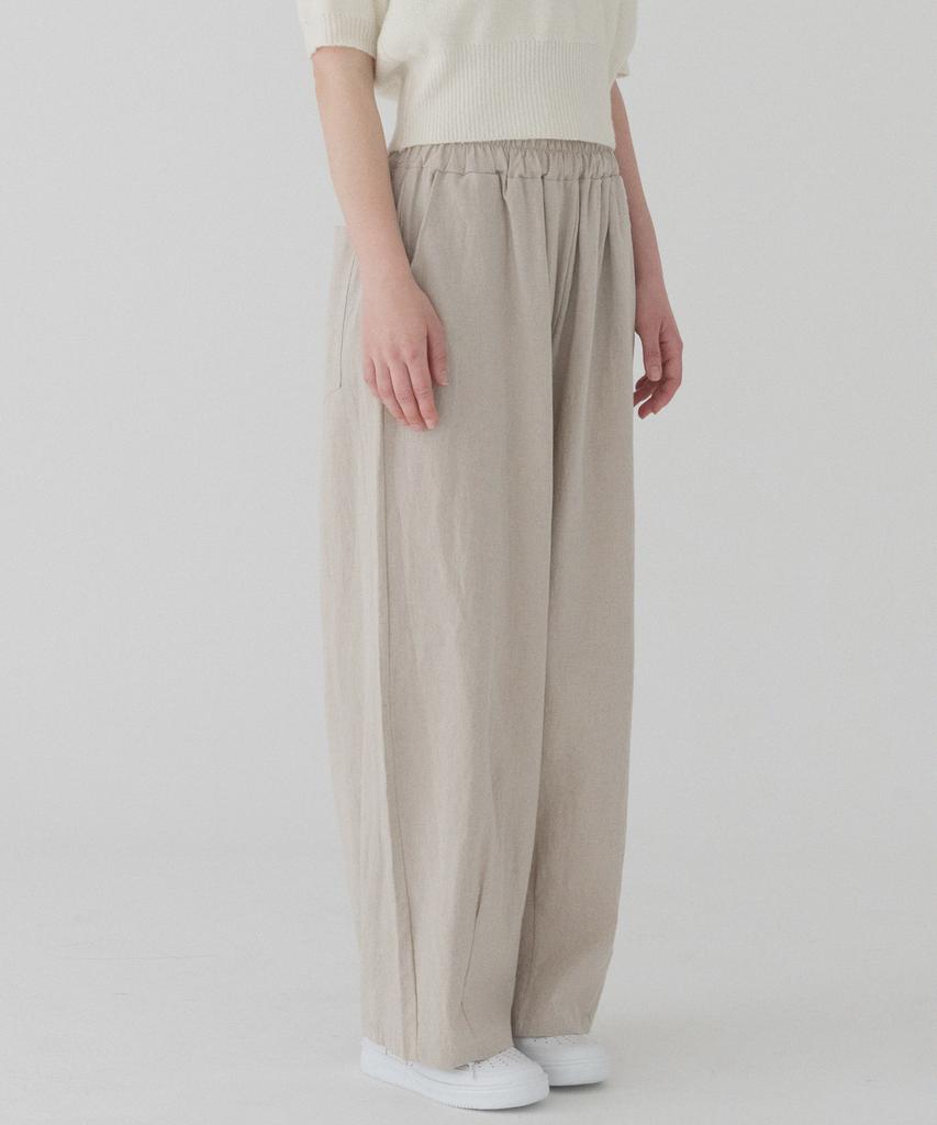 PIANER [2 Pack] Comfortable Linen Balloon Pants (3 Colors)