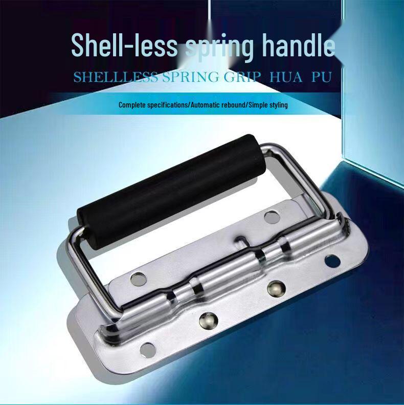 304 Stainless Steel Heavy-Duty Folding Handle for Wooden Box
