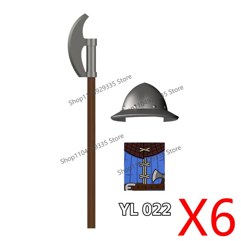 Medieval Castle Figure Building Blocks Crow Serpent Soldier Greek Roman Crusader Knights Templar Compatible Bricks Toys Gift Z03