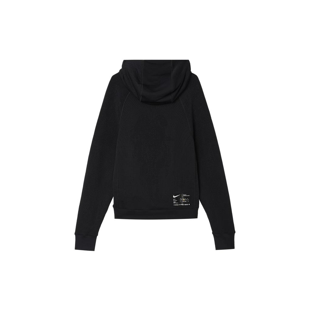 Nike Therma-Fit Adv APS. Однотонная повседневная толстовка с капюшоном и длинным рукавом, мужская толстовка черного цвета FB6848-010