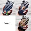 For iPhone 16E 16 Pro Plus Case 17 Pro Max Tempered Glass Hard Back Cover iPhone17 Air Fashion Cases Bumper Luxury Fundas Shells