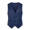 Жилеты для мужчин Slim Fit мужской костюм жилет мужской жилет мужской повседневный безрукавный формальный деловой пиджак