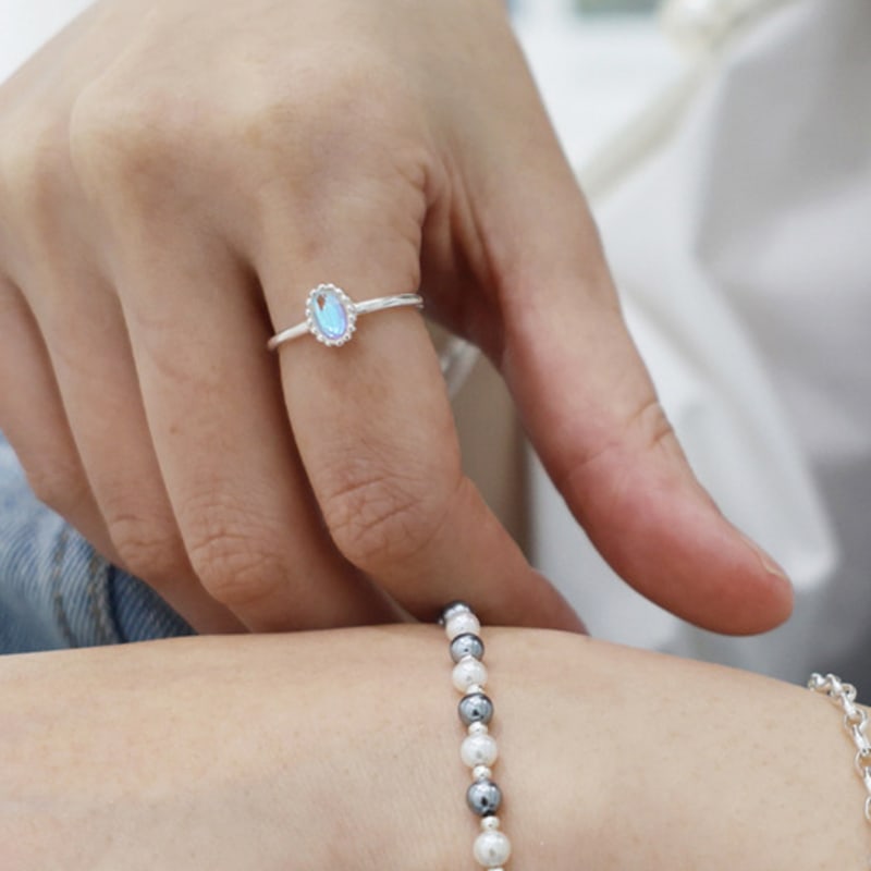 Ctwins СЕРЕБРО 925 ОПАЛ КОЛЬЦО