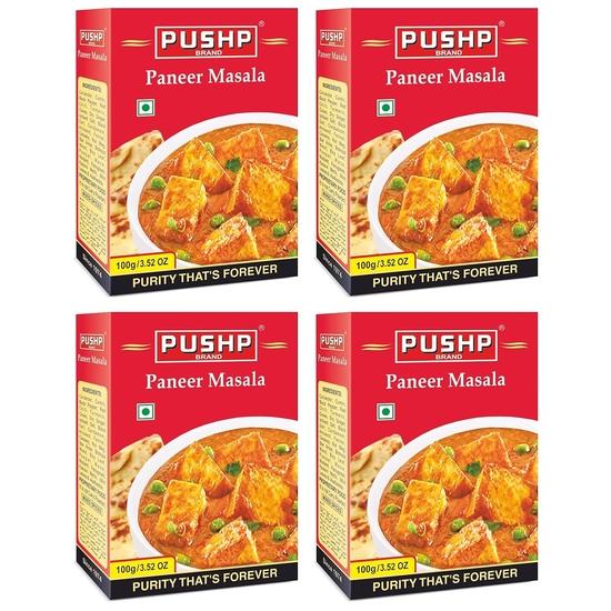 Коробка с паниром масала Pushp Brand (Упаковка 4 шт., по 100 г в каждой упаковке)