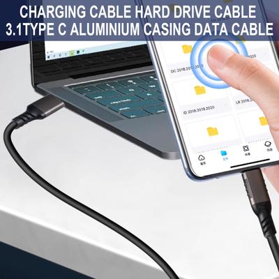 Кабель USB3.2 10 Гбит/с типа C Кабель USB A — Type-C 3.2 Передача данных USB C Кабель жесткого диска SSD 3A PD 60 Вт Быстрая зарядка