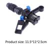 360 Rotary Garden Irrigation Sprinkler Plastic DN15 1/2 Auto Sprinkler Rotatable Convenient Lightweight Agricultural Accessories