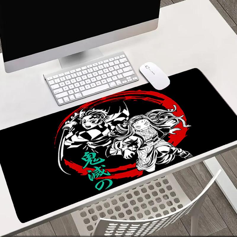 Powerful Demon Anime Mouse pad Office Desk Mat, Gaming Mouse Pad Mousepad, keyboard pad,Heavy-Duty Non-Slip Rubber Backing, Gift