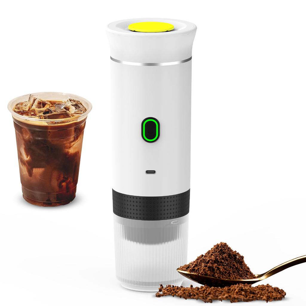 Портативная кофемашина для автомобиля, дома, путешествий, 3 в 1, беспроводная электрическая кофеварка, работающая с капсулой