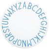 Round Kids Rug for Boy Girl Circle Alphabet Washable Rug Non-Slip Play Mat Learning Carpet for Children Room