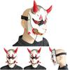 Scary Halloween Mask For Costume Parties With Resin Demon Face Design For Festivals
