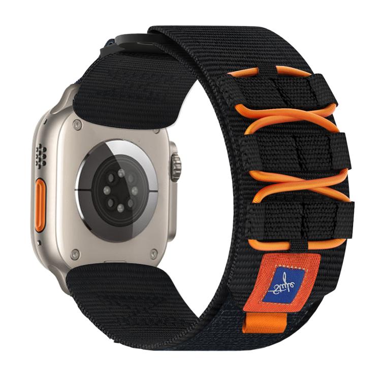 Регулируемый нейлоновый ремешок для часов, сменный ремешок для Apple Watch Series Ultra SE