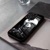 Чехол для телефона The-Nightmares-Before-Christmas для IPhone 17 Air 16 E Pro Max 15 14 13 Mini 12 Pro 11 Max Plus Черная стеклянная крышка