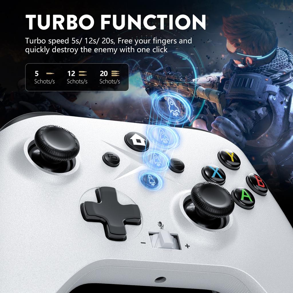Для игрового контроллера XBOX ONE, XBOX SERIES S, X 2.4 G Беспроводной PC КОНТРОЛЛЕР Windows 7/8/10